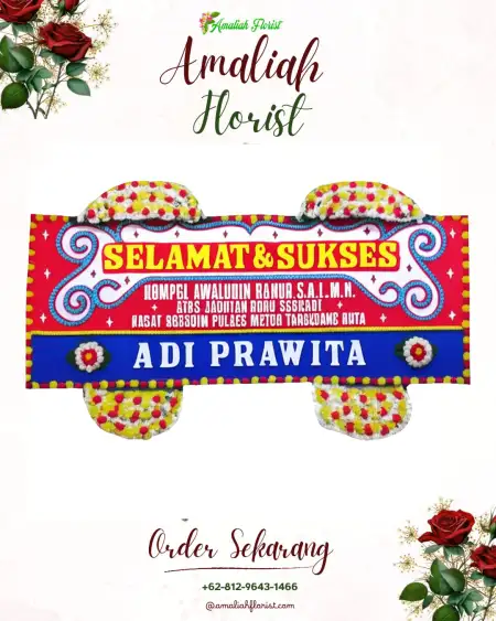 Papan Bunga Ucapan Selamat Winduherang